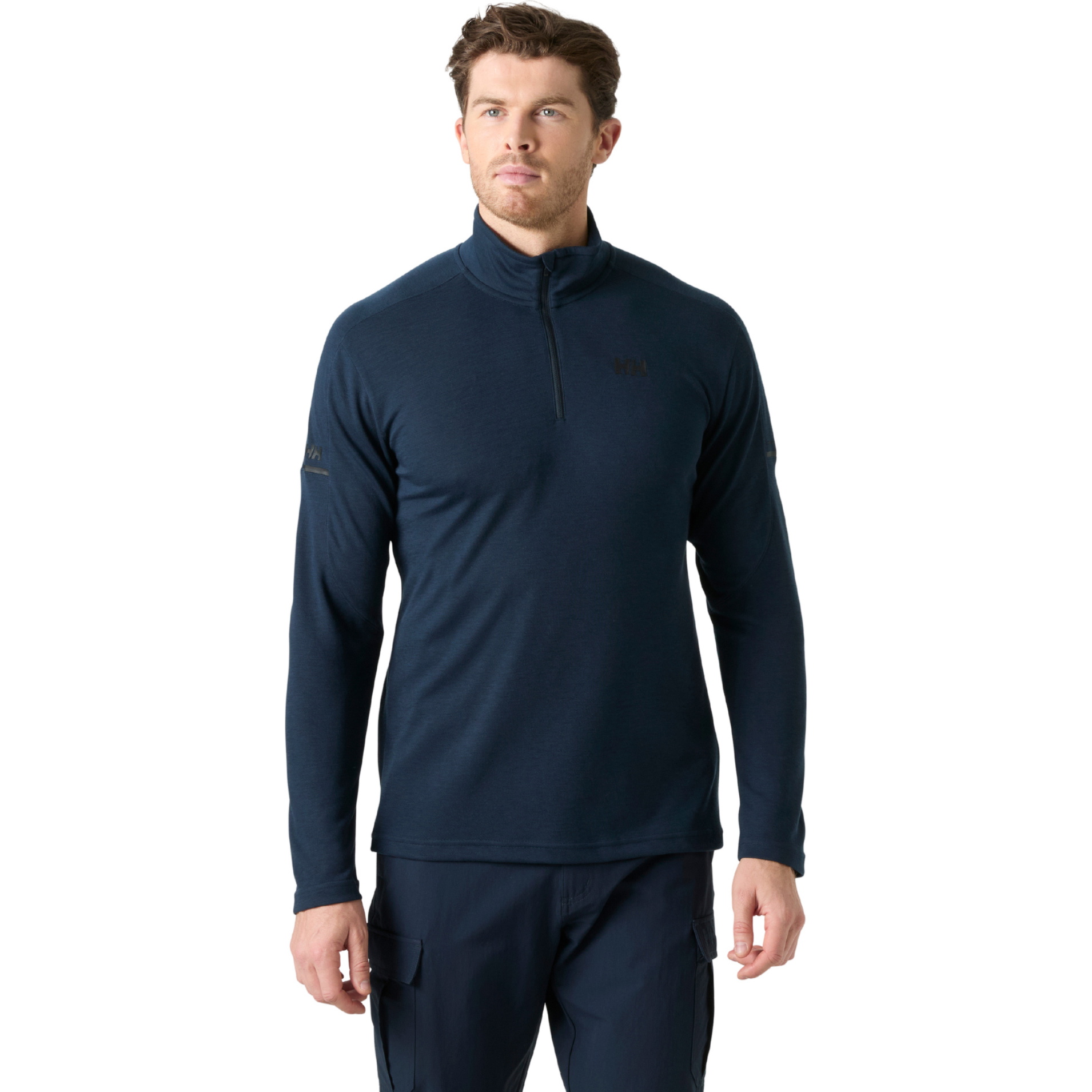 2026 Helly Hansen Mens HP 1/2 Zip Pullover 34611 - Navy